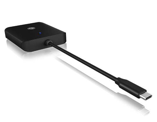 ICY BOX IB-CR403-C3 lecteur de carte mémoire USB 3.2 Gen 1 (3.1 Gen 1) Type-C Noir (60862) — image 3