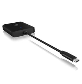 ICY BOX IB-CR403-C3 lecteur de carte mémoire USB 3.2 Gen 1 (3.1 Gen 1) Type-C Noir (60862)