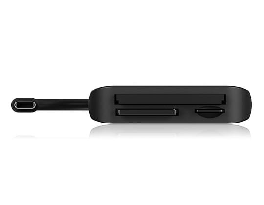 ICY BOX IB-CR403-C3 lecteur de carte mémoire USB 3.2 Gen 1 (3.1 Gen 1) Type-C Noir (60862) — image 4