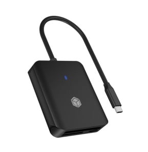 ICY BOX IB-CR403-C3 lecteur de carte mémoire USB 3.2 Gen 1 (3.1 Gen 1) Type-C Noir (60862)