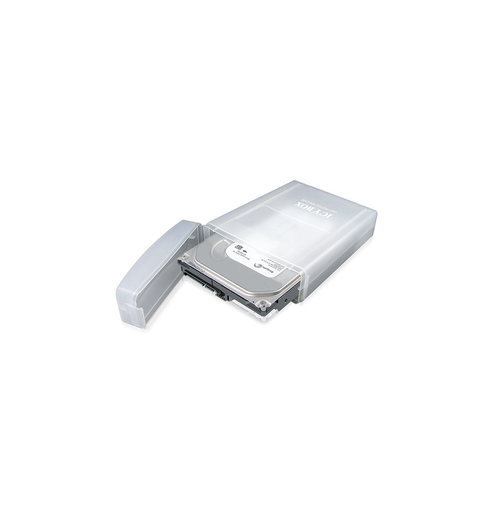 ICY BOX IB-AC602A Étui Plastique Translucide (70204)