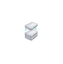 ICY BOX IB-AC602A Étui Plastique Translucide (70204)