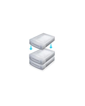 ICY BOX IB-AC602A Étui Plastique Translucide (70204) — image 2