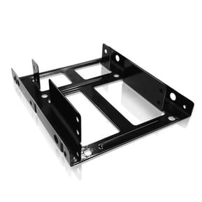 ICY BOX IB-AC643 Cage disque dur Cadre interne de fixation pour 2 unités DD/SSD 2,5" dans une baie de 3,5"  (70643)