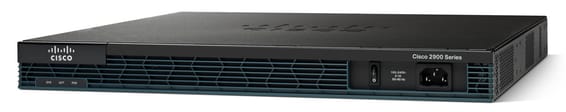 Routeur Cisco 2901 à services intégrés série 2900 2x Ports RJ-45, 2x ports WAN 10/100/1000