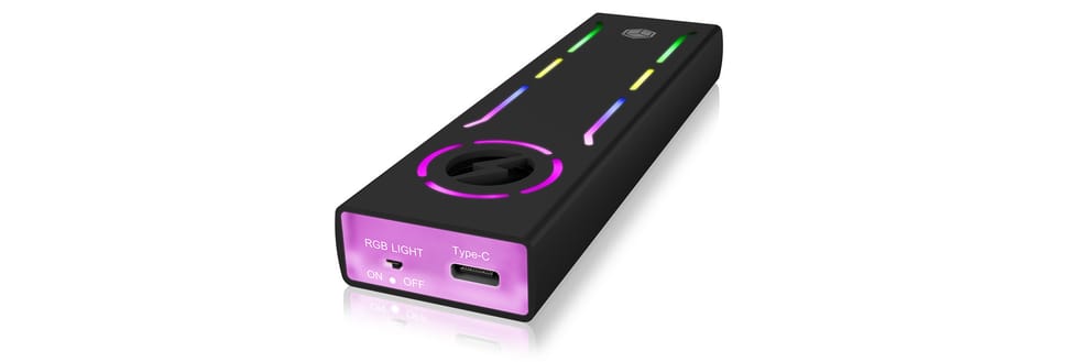 ICY BOX IB-G1826MF-C31 Enceinte ssd Noir M.2 (60783) — image 2