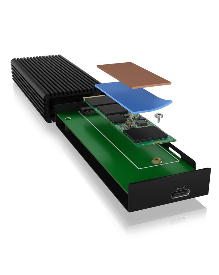 ICY BOX IB-1916M-C32 Enceinte ssd Noir M.2 (60729) — image 4