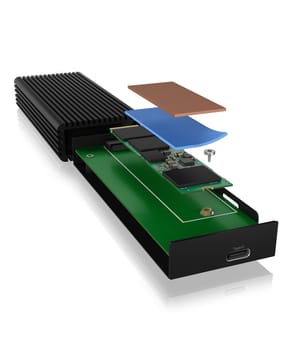 ICY BOX IB-1916M-C32 Enceinte ssd Noir M.2 (60729) — image 4