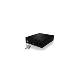 ICY BOX IB-148SSK-B 13,3 cm (5.25") Plateau de stockage de disques Noir (22059)