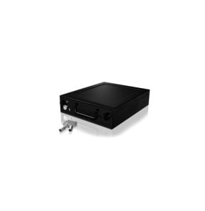 ICY BOX IB-148SSK-B 13,3 cm (5.25") Plateau de stockage de disques Noir (22059)