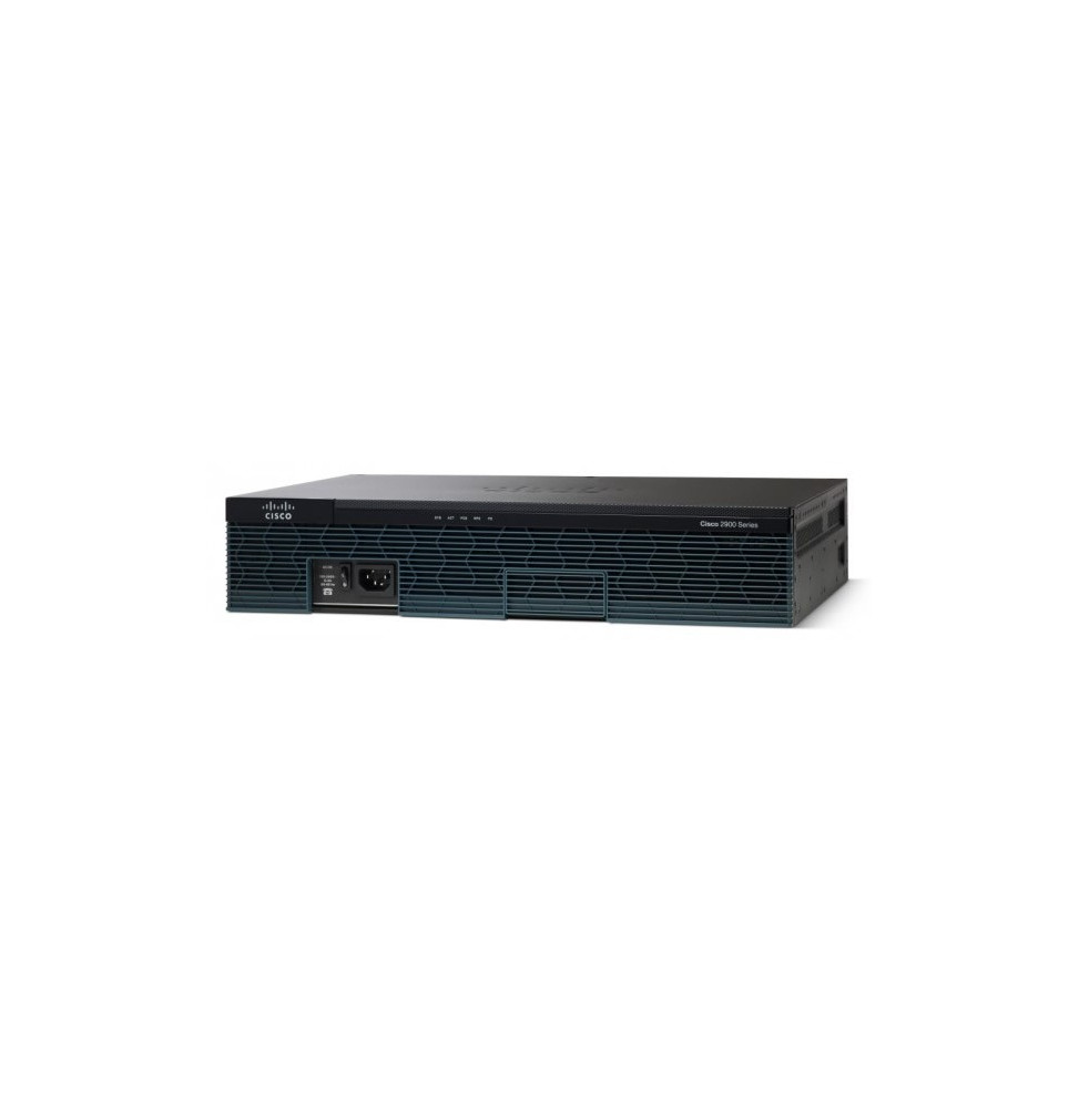 Routeur Cisco 2911 à services intégrés série 2900 (CISCO2911/K9)