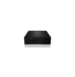 ICY BOX IB-148SSK-B 13,3 cm (5.25") Plateau de stockage de disques Noir (22059)