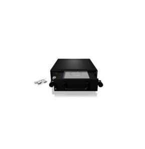 ICY BOX IB-148SSK-B 13,3 cm (5.25") Plateau de stockage de disques Noir (22059)