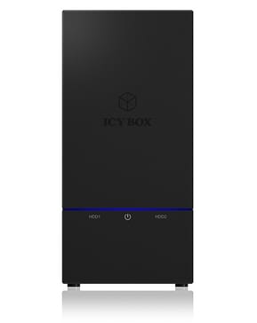 ICY BOX IB-RD3621U3 Boîtier disque dur/SSD Noir 3.5" (60045) — image 2