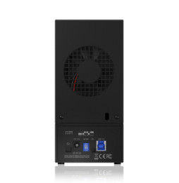 ICY BOX IB-RD3621U3 Boîtier disque dur/SSD Noir 3.5" (60045)