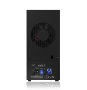 ICY BOX IB-RD3621U3 Boîtier disque dur/SSD Noir 3.5" (60045)