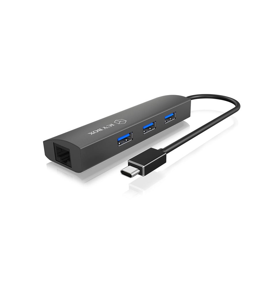 ICY BOX IB-HUB1406-C USB 3.2 Gen 1 (3.1 Gen 1) Type-C Anthracite (60065)
