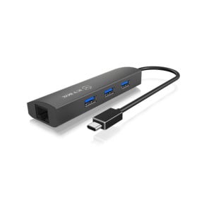 ICY BOX IB-HUB1406-C USB 3.2 Gen 1 (3.1 Gen 1) Type-C Anthracite (60065)