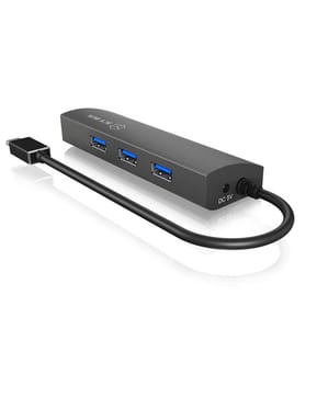 ICY BOX IB-HUB1406-C USB 3.2 Gen 1 (3.1 Gen 1) Type-C Anthracite (60065) — image 2