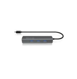 ICY BOX IB-HUB1406-C USB 3.2 Gen 1 (3.1 Gen 1) Type-C Anthracite (60065)