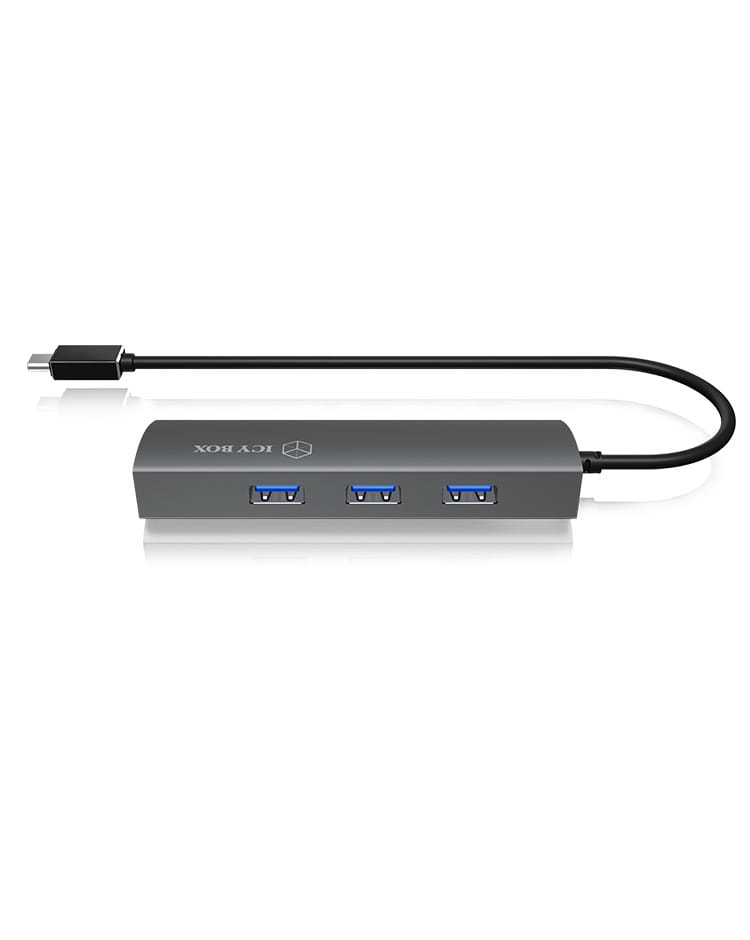 ICY BOX IB-HUB1406-C USB 3.2 Gen 1 (3.1 Gen 1) Type-C Anthracite (60065) — image 3