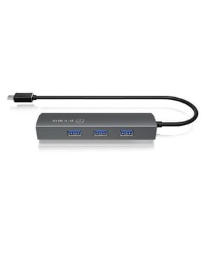 ICY BOX IB-HUB1406-C USB 3.2 Gen 1 (3.1 Gen 1) Type-C Anthracite (60065) — image 3