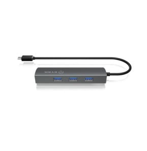 ICY BOX IB-HUB1406-C USB 3.2 Gen 1 (3.1 Gen 1) Type-C Anthracite (60065)