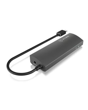 ICY BOX IB-HUB1406-C USB 3.2 Gen 1 (3.1 Gen 1) Type-C Anthracite (60065) — image 4