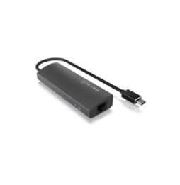 ICY BOX IB-HUB1406-C USB 3.2 Gen 1 (3.1 Gen 1) Type-C Anthracite (60065)