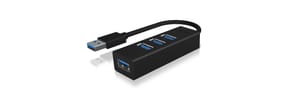 ICY BOX IB-HUB1419-U3 USB 3.2 Gen 1 (3.1 Gen 1) Type-A 5000 Mbit/s Noir (60631) — image 2