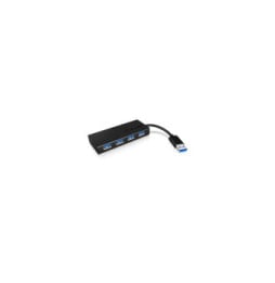 ICY BOX IB-AC6104-B USB 3.2 Gen 1 (3.1 Gen 1) Type-A 5000 Mbit/s Noir (70408)