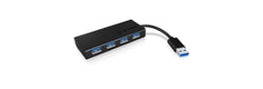 ICY BOX IB-AC6104-B USB 3.2 Gen 1 (3.1 Gen 1) Type-A 5000 Mbit/s Noir (70408)