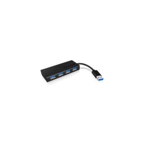 ICY BOX IB-AC6104-B USB 3.2 Gen 1 (3.1 Gen 1) Type-A 5000 Mbit/s Noir (70408)