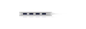 ICY BOX IB-HUB1425-C3 USB 3.2 Gen 1 (3.1 Gen 1) Type-C 5000 Mbit/s Argent (60437) — image 5