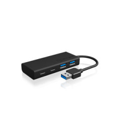 ICY BOX IB-HUB1426-U3 USB 3.2 Gen 1 (3.1 Gen 1) Type-A 5000 Mbit/s Noir (60493)