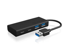 ICY BOX IB-HUB1426-U3 USB 3.2 Gen 1 (3.1 Gen 1) Type-A 5000 Mbit/s Noir (60493)