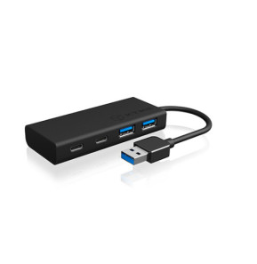 ICY BOX IB-HUB1426-U3 USB 3.2 Gen 1 (3.1 Gen 1) Type-A 5000 Mbit/s Noir (60493)