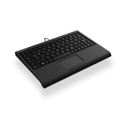 KeySonic ACK-3410 clavier USB QWERTZ Allemand Noir (60377)