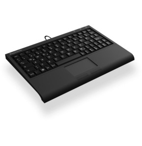 KeySonic ACK-3410 clavier USB QWERTZ Allemand Noir (60377)