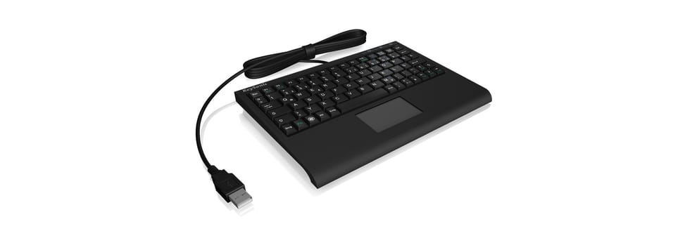 KeySonic ACK-3410 clavier USB QWERTZ Allemand Noir (60377) — image 2