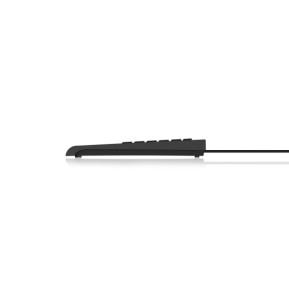 KeySonic ACK-3410 clavier USB QWERTZ Allemand Noir (60377)