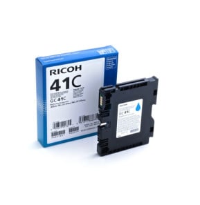 Ricoh 405762 cartouche d'encre 1 pièce(s) Original Rendement standard Cyan GC 41C, 2200 Pages  (405762)