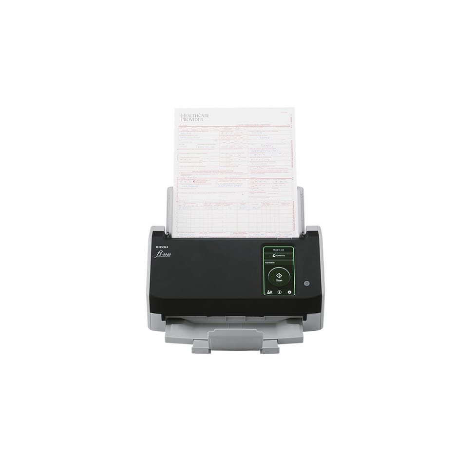 Ricoh fi-8040 Numériseur chargeur automatique de documents (adf) + chargeur manuel 600 x 600 DPI A4 Noir, Gris (PA03836-B001) — image 6