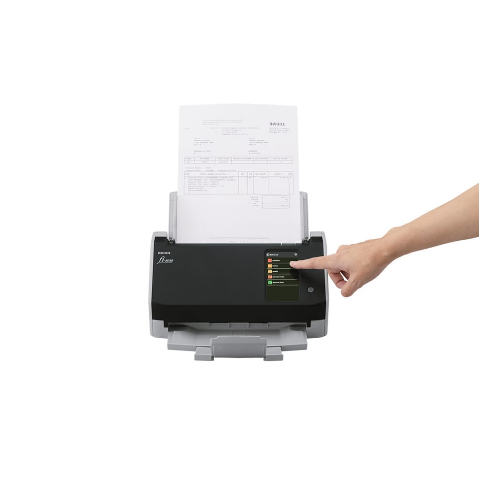 Ricoh fi-8040 Numériseur chargeur automatique de documents (adf) + chargeur manuel 600 x 600 DPI A4 Noir, Gris (PA03836-B001) — image 11