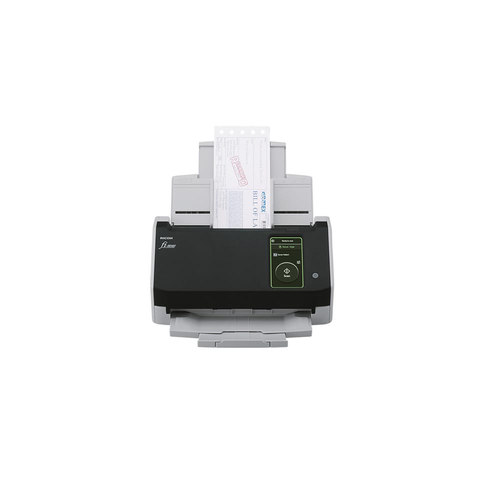 Ricoh fi-8040 Numériseur chargeur automatique de documents (adf) + chargeur manuel 600 x 600 DPI A4 Noir, Gris (PA03836-B001) — image 12