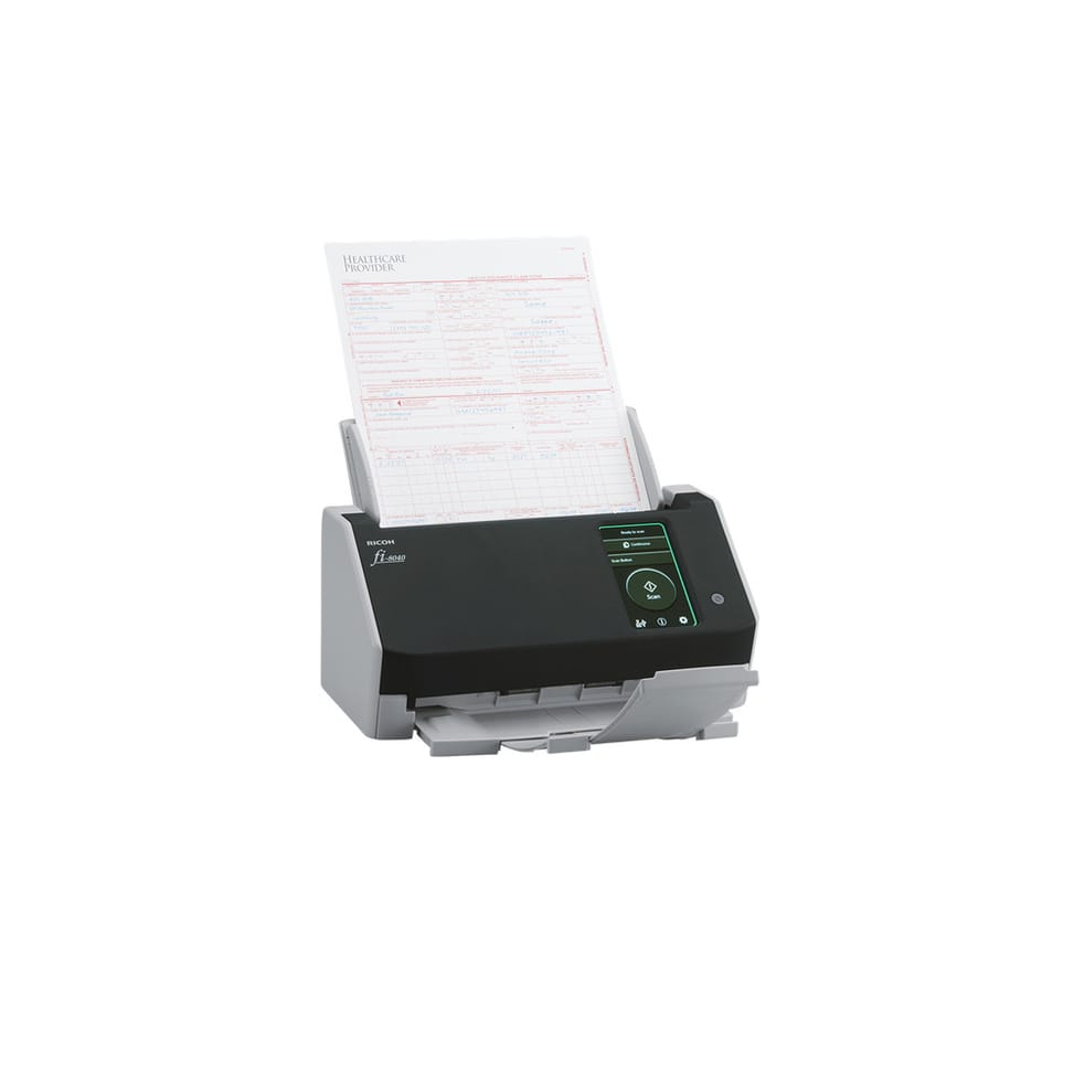 Ricoh fi-8040 Numériseur chargeur automatique de documents (adf) + chargeur manuel 600 x 600 DPI A4 Noir, Gris (PA03836-B001) — image 16