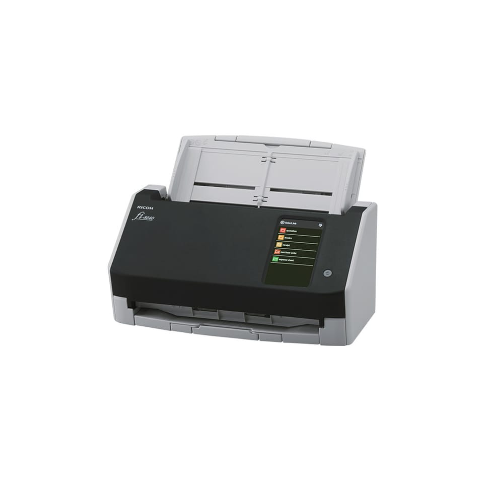 Ricoh fi-8040 Numériseur chargeur automatique de documents (adf) + chargeur manuel 600 x 600 DPI A4 Noir, Gris (PA03836-B001) — image 19