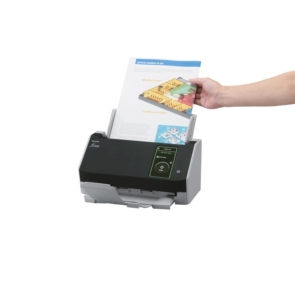 Ricoh fi-8040 Numériseur chargeur automatique de documents (adf) + chargeur manuel 600 x 600 DPI A4 Noir, Gris (PA03836-B001) — image 24