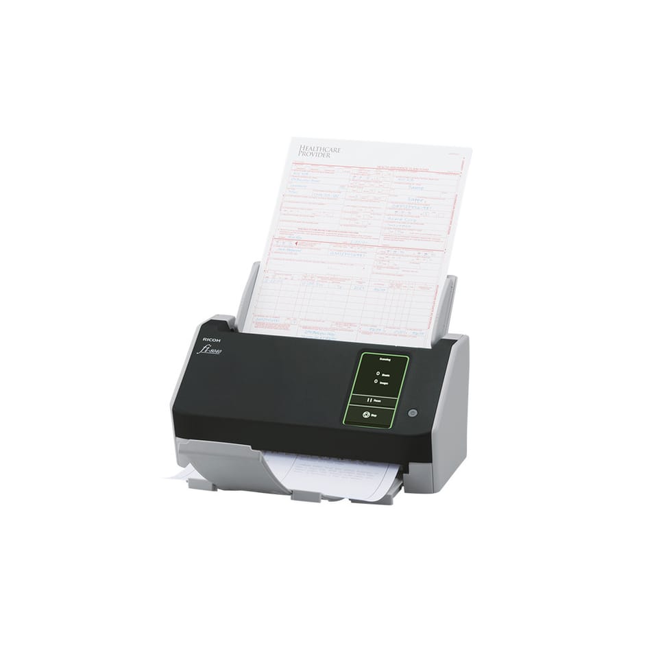 Ricoh fi-8040 Numériseur chargeur automatique de documents (adf) + chargeur manuel 600 x 600 DPI A4 Noir, Gris (PA03836-B001) — image 26