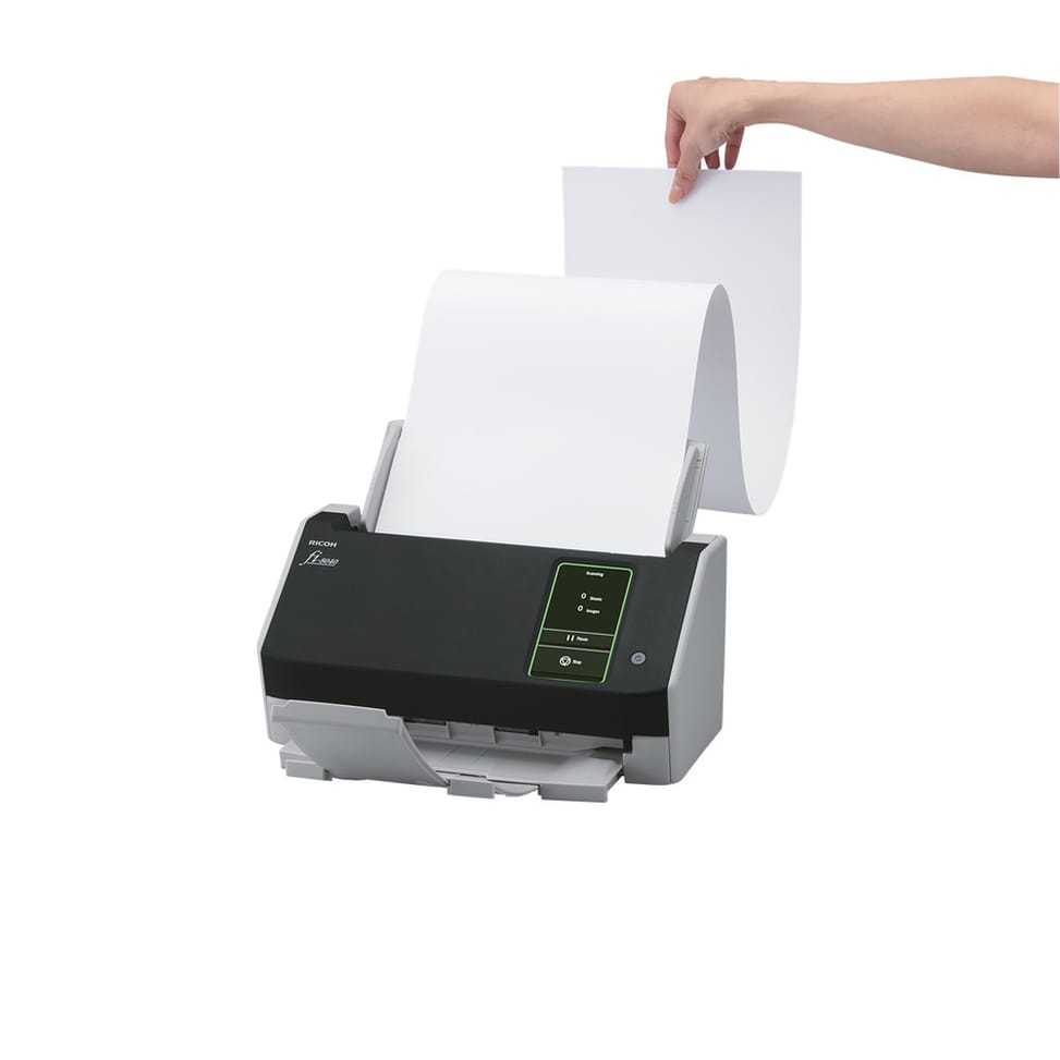 Ricoh fi-8040 Numériseur chargeur automatique de documents (adf) + chargeur manuel 600 x 600 DPI A4 Noir, Gris (PA03836-B001) — image 27
